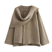 Mia | Elegante Cappotto Oversize in Maglia Invernale Donna 4
