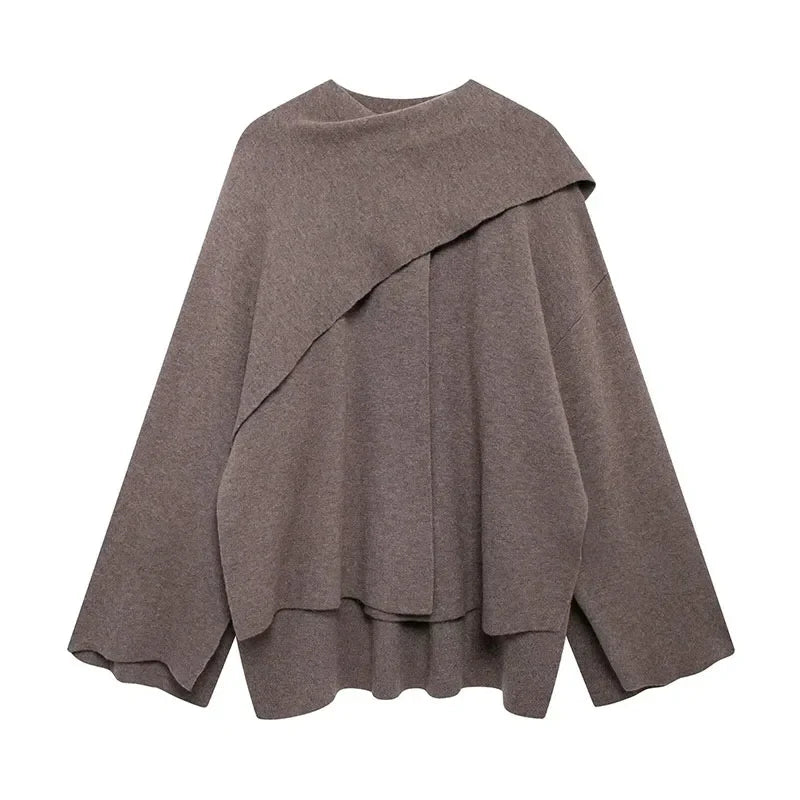Mia | Elegante Cappotto Oversize in Maglia Invernale Donna 5