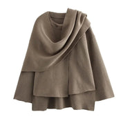Mia | Elegante Cappotto Oversize in Maglia Invernale Donna 7