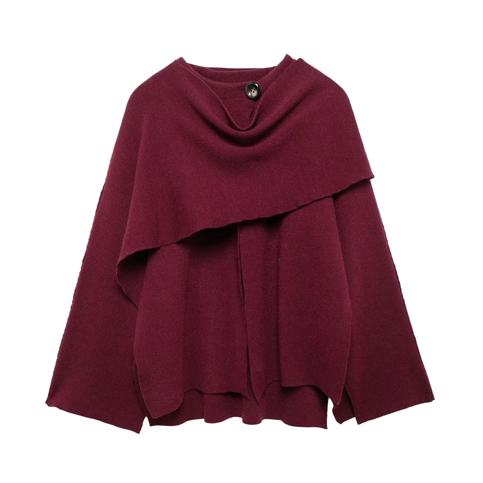 Mia | Elegante Cappotto Oversize in Maglia Invernale Donna 8