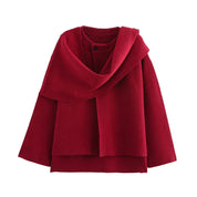 Mia | Elegante Cappotto Oversize in Maglia Invernale Donna 9