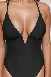 Mia | Elegante Costume da Bagno con Scollatura a V per Donna 3