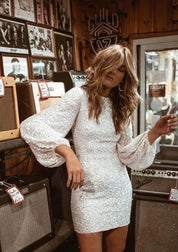 Mia | Glamour Miniabito con Paillettes 1