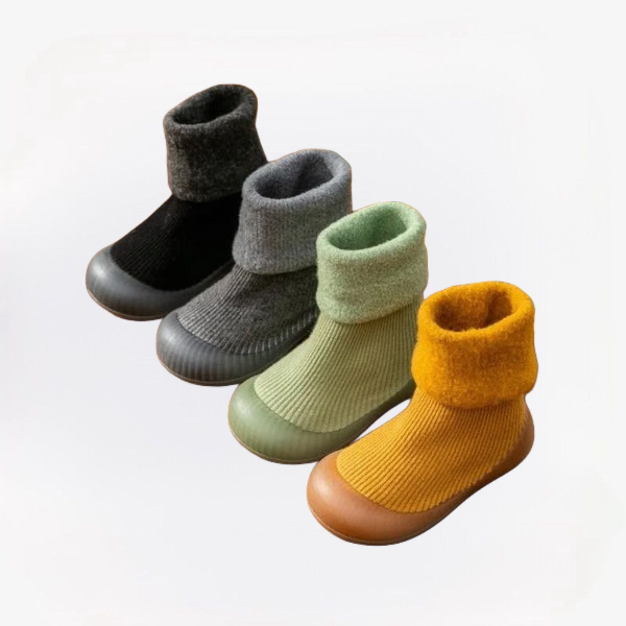 MiniKicks | Scarpe a Calzino Antiscivolo per Bambini con Suola Sicura | Comfort e Sicurezza per i Piccoli 1
