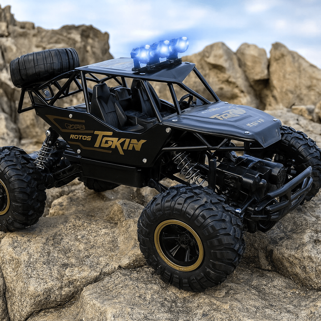 Monster Truck RC 4x4 | Design Antiurto e Pneumatici Premium | Avventura Fuoristrada per Tutti 0