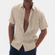 Noah | Elegante Camicia Di Lino Uomo Casual 7