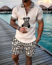 Noah | Vintage Summer Polo And Shorts Set 3