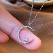 Francesca | Elegante Celestiale Collana Luna e Stella
