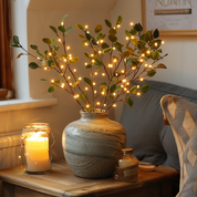 OliveGlow | Elegante Illuminato Ramo di Ulivo con LED Regolabili 4