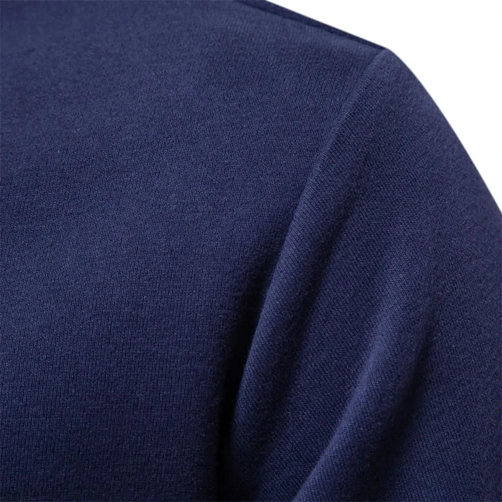 Oliver | Elegante Polo Manica Lunga Uomo in Cotone 8