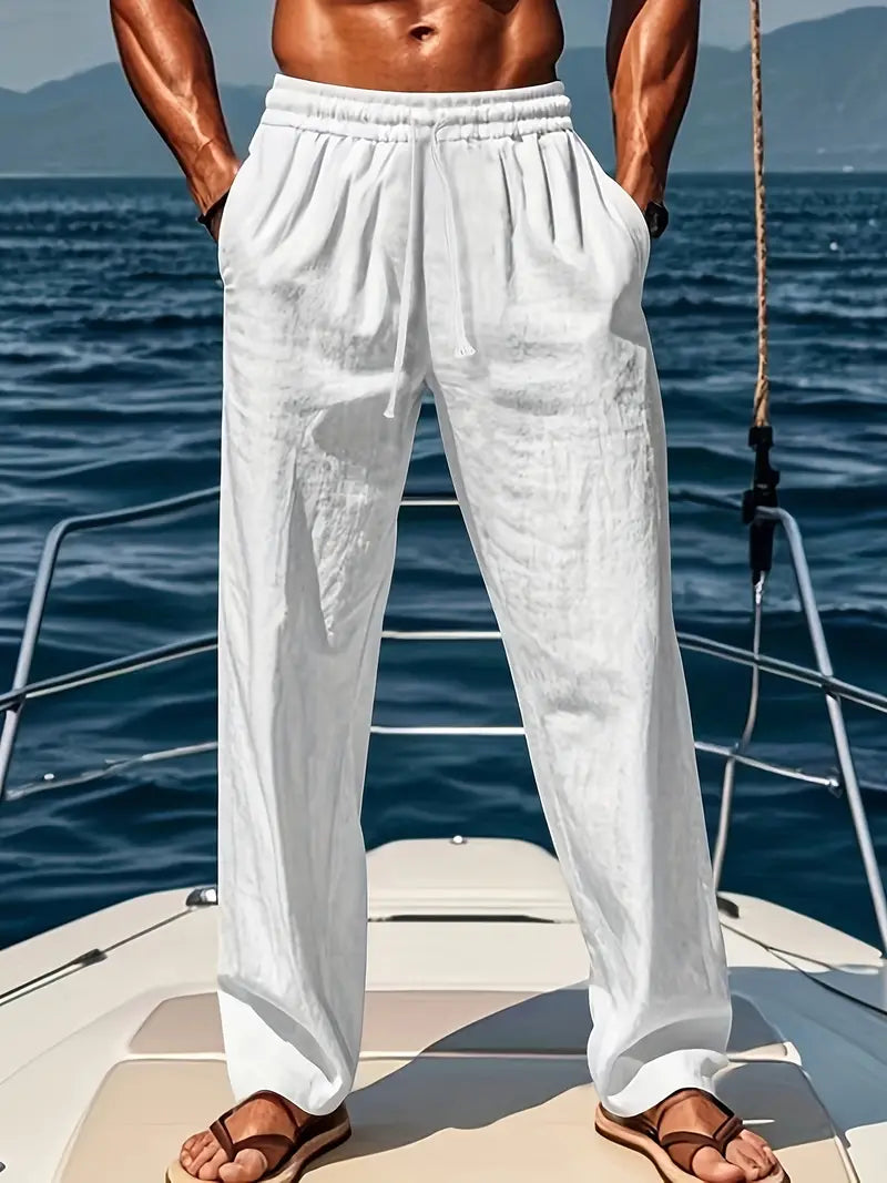 Oliver | Leggeri Pantaloni Estivi in Lino per Donna 0