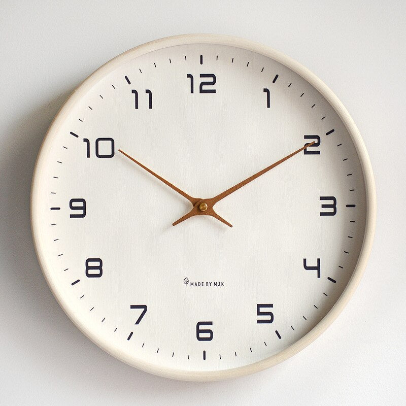 Orologio Da Parete Moderno Rotondo Con Design Minimalista | Elegante Decorazione Scandinava Per Casa 1