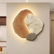 Orologio da Parete Moderno in Legno con Illuminazione LED Morbida | Design Elegante per Atmosfera Accogliente 0