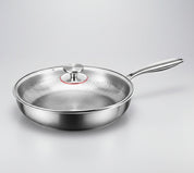 Padella Antiaderente Martellata in Titanio per Induzione | Design Elegante per Cottura Perfetta 10