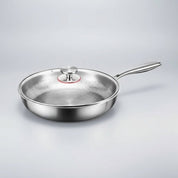 Padella Antiaderente Martellata in Titanio per Induzione | Design Elegante per Cottura Perfetta 6