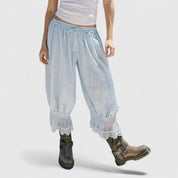 Pantaloni Comodi Stile Patchwork con Vestibilità Rilassata | Versatili per Ogni Occasione 7