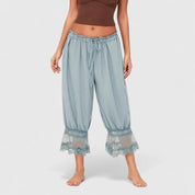 Pantaloni Comodi Stile Patchwork con Vestibilità Rilassata | Versatili per Ogni Occasione 9