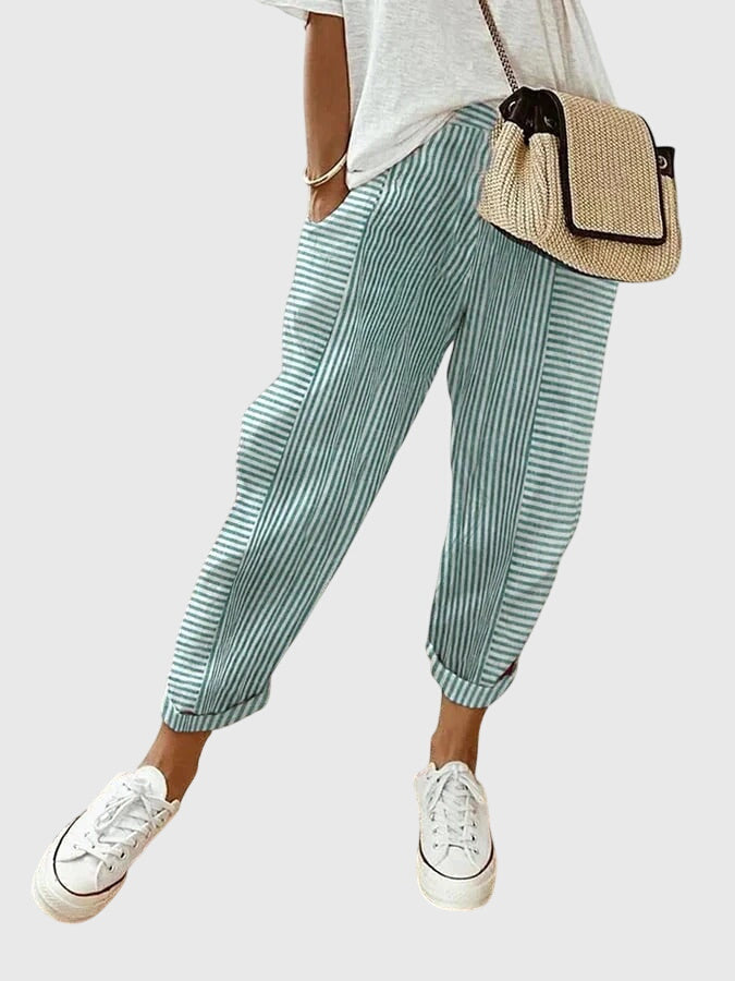 Pantaloni Eleganti Donna con Cintura Regolabile | Comfort e Stile per Ogni Occasione 2