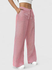 Pantaloni Eleganti Donna con Cintura Regolabile e Design Traspirante | Comfort e Stile per Ogni Occasione 0