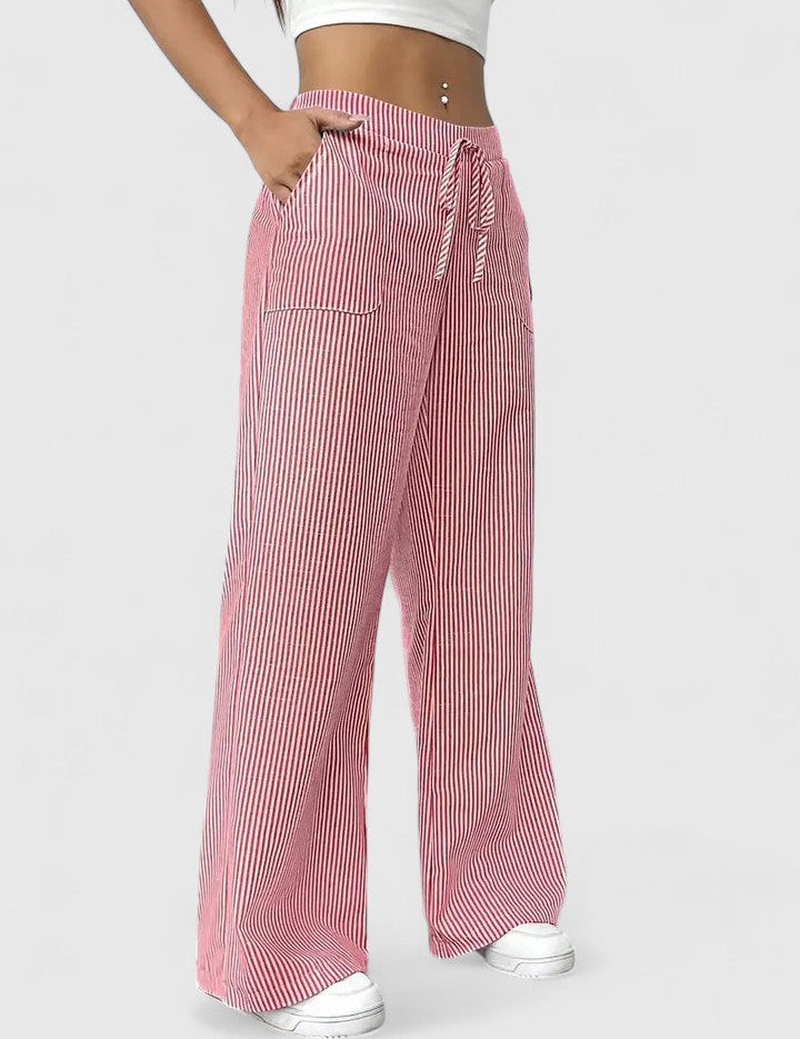 Pantaloni Eleganti Donna con Cintura Regolabile e Design Traspirante | Comfort e Stile per Ogni Occasione 0