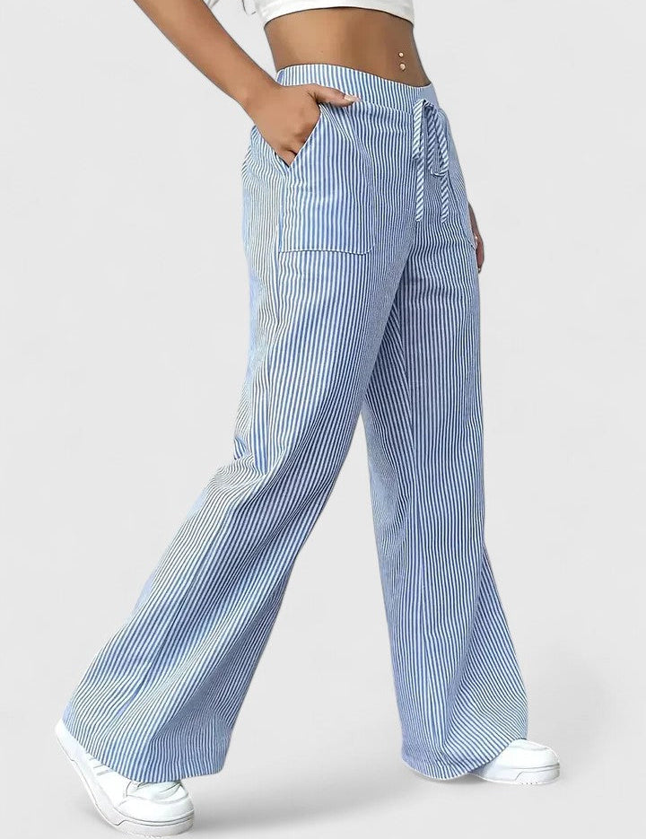 Pantaloni Eleganti Donna con Cintura Regolabile e Design Traspirante | Comfort e Stile per Ogni Occasione 1