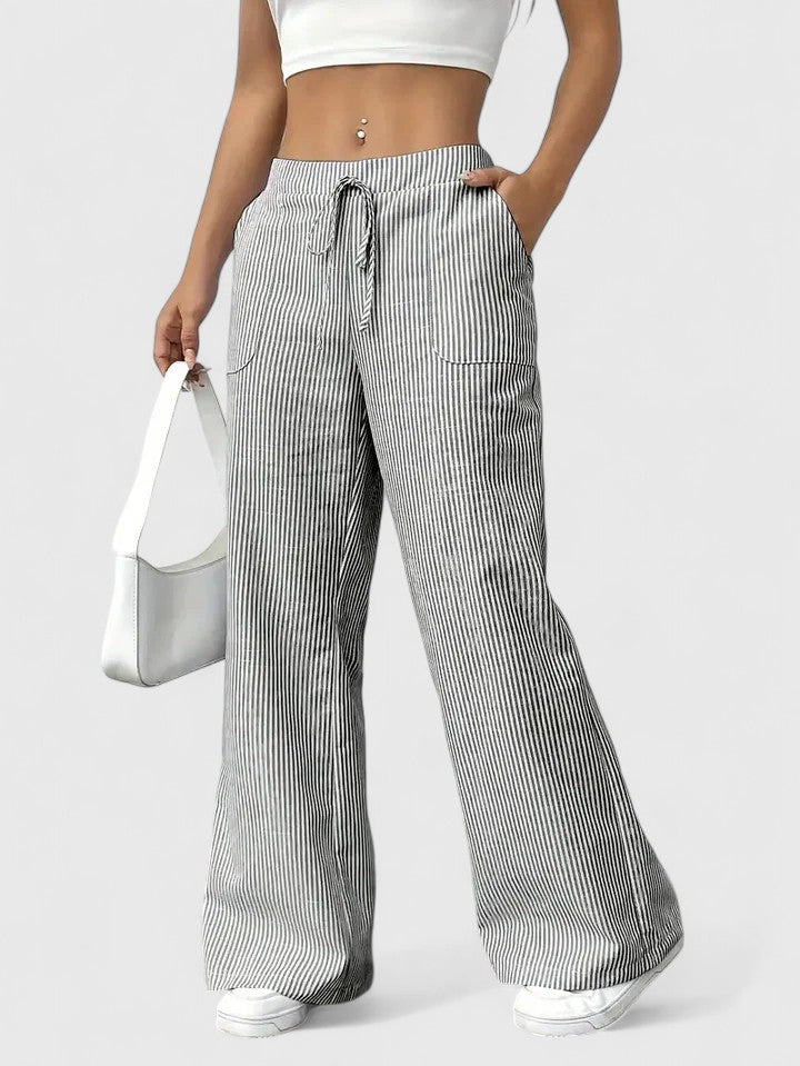 Pantaloni Eleganti Donna con Cintura Regolabile e Design Traspirante | Comfort e Stile per Ogni Occasione 4
