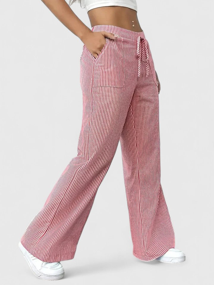 Pantaloni Eleganti Donna con Cintura Regolabile e Design Traspirante | Comfort e Stile per Ogni Occasione 7