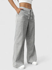 Pantaloni Eleganti Donna con Cintura Regolabile e Design Traspirante | Comfort e Stile per Ogni Occasione 8