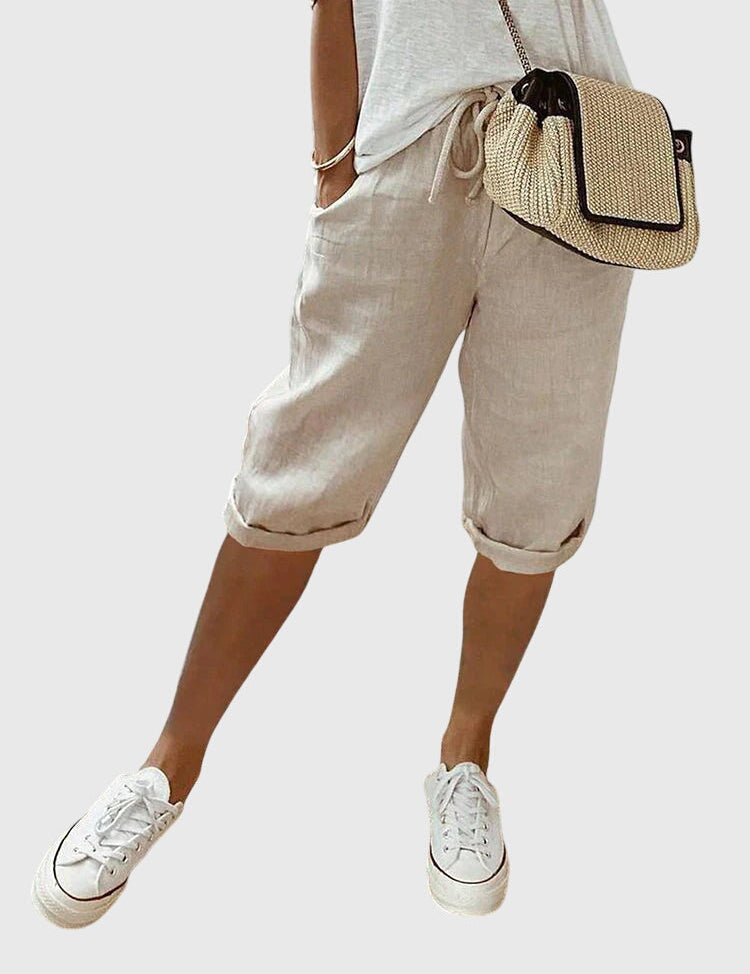 Pantaloni Eleganti Donna con Motivi Cachemire e Vestibilità Rilassata | Comfort e Stile per Ogni Occasione 1