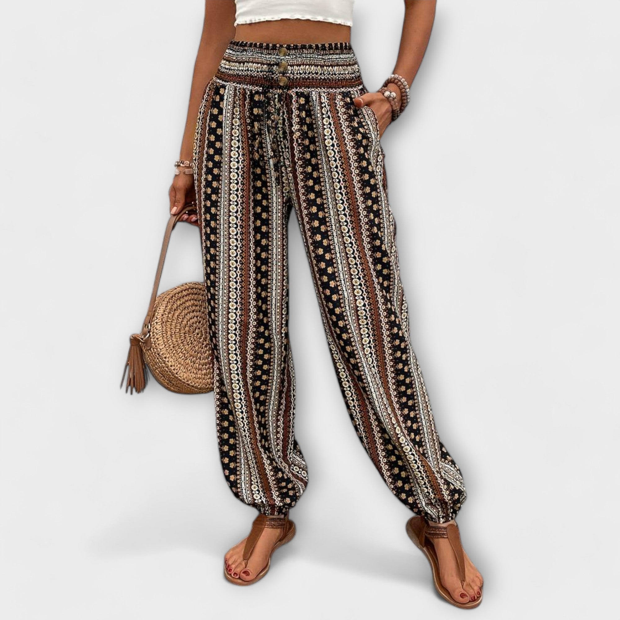 Pantaloni Etnici | Design Unico e Comfort Elevato | Versatili per Ogni Occasione 0