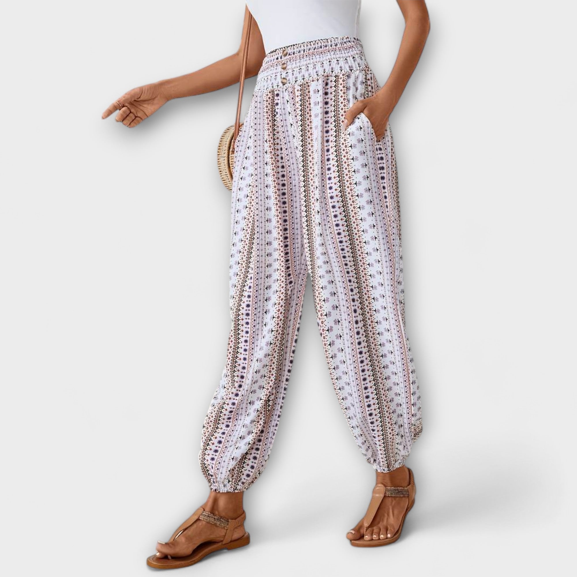 Pantaloni Etnici | Design Unico e Comfort Elevato | Versatili per Ogni Occasione 5