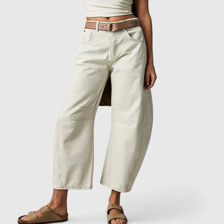 Pantaloni a Gamba Larga | Comfort e Design Versatile per Look Chic 2