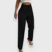 Pantaloni a Vita Alta | Design Classico con Gamba Dritta | Versatili per Comfort e Stile Quotidiano 2