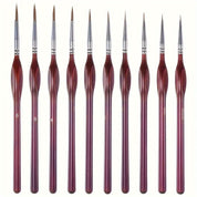 Pennelli Pittura | Pennello per Dettagli di Precisione con Setole Sintetiche | Ergonomico per Comfort e Massima Accuratezza 2