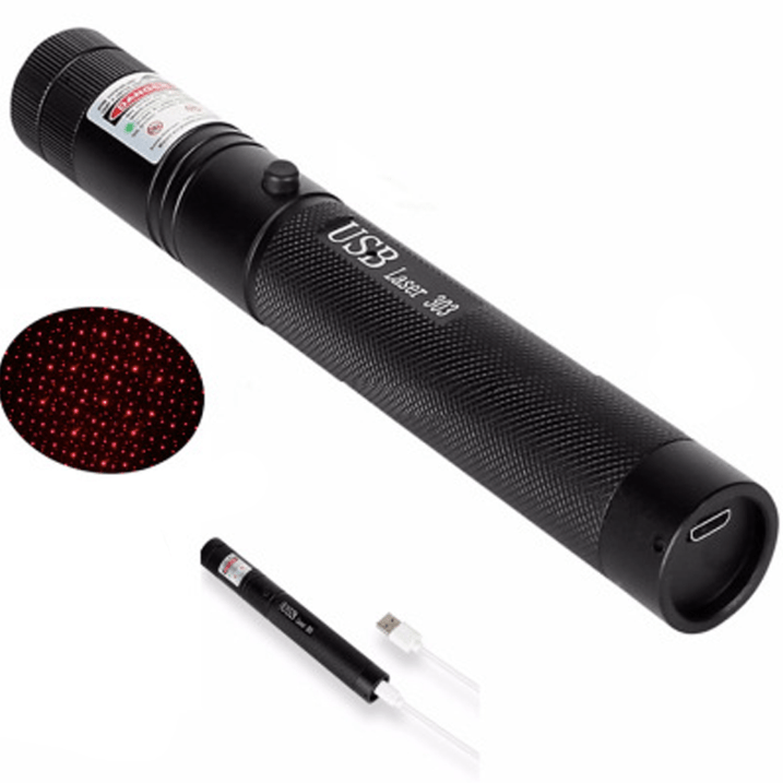 Puntatore Laser Potente con Messa a Fuoco Regolabile | Ricaricabile USB per Presentazioni e Osservazione delle Stelle 5