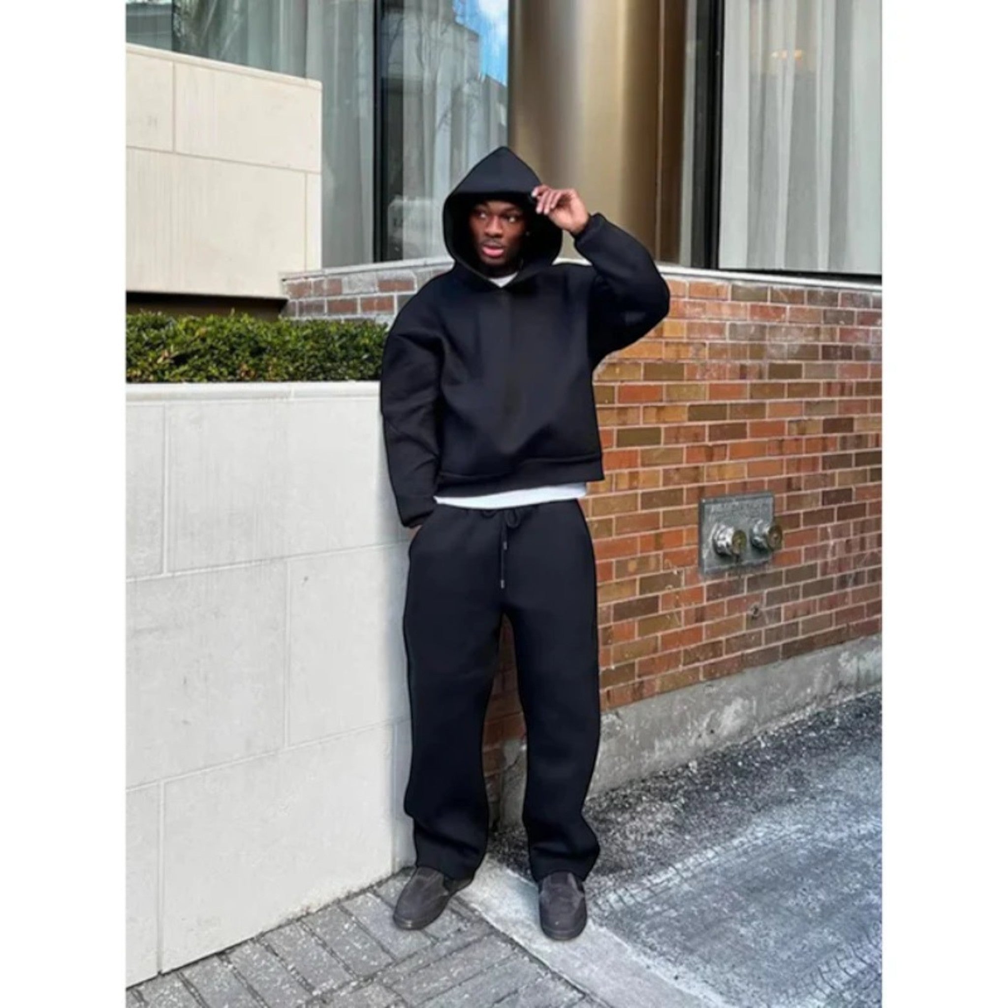 Riccardo | Comodo Set Casual con Cappuccio 6