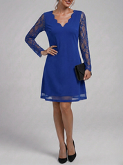Rosanna | Elegante Abito in Pizzo Floreale per Cerimonia 2