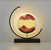 SaharaGlow | Elegante Lampada a Sabbia con Movimento Rilassante e LED 0