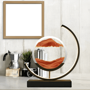 SaharaGlow | Elegante Lampada a Sabbia con Movimento Rilassante e LED 4