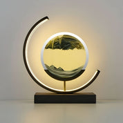 SaharaGlow | Elegante Lampada a Sabbia con Movimento Rilassante e LED 7
