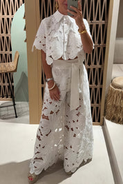 Samantha | Elegante Completo Floreale con Ricami Per Ogni Occasione 2