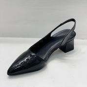 Samantha | Eleganti Tacchi Ortopedici Confortevoli Nero Beige 3