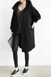Saveria | Impermeabile Oversize Chic per Cappotto Donna Moderno 3