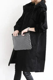 Saveria | Impermeabile Oversize Chic per Cappotto Donna Moderno 4