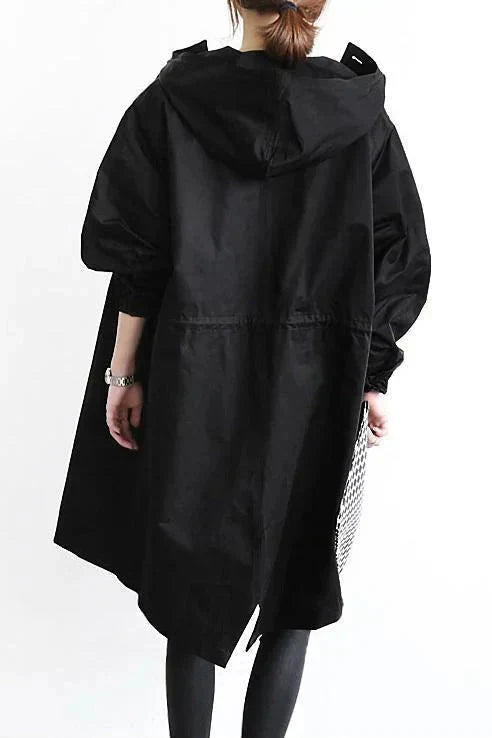 Saveria | Impermeabile Oversize Chic per Cappotto Donna Moderno 5