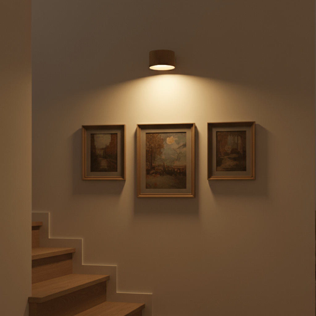 ScandiGlow | Elegante Lampada da Parete Wireless con Design Nordico 1