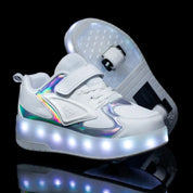 Scarpe da Ginnastica LED per Bambini con Ruote Integrate | Comfort e Stile per Avventure all'Aperto 4