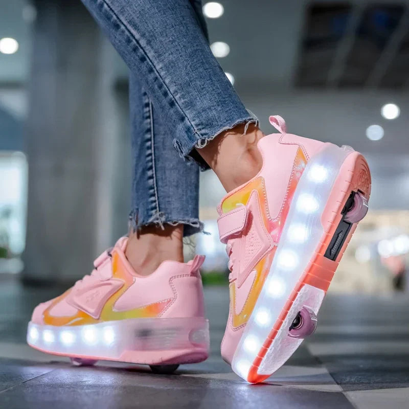 Scarpe da Ginnastica LED per Bambini con Ruote Integrate | Comfort e Stile per Avventure all'Aperto 6