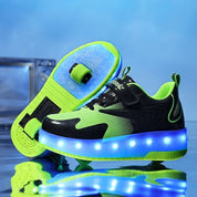 Scarpe da Ginnastica LED per Bambini con Ruote Integrate | Comfort e Stile per Avventure all'Aperto 8