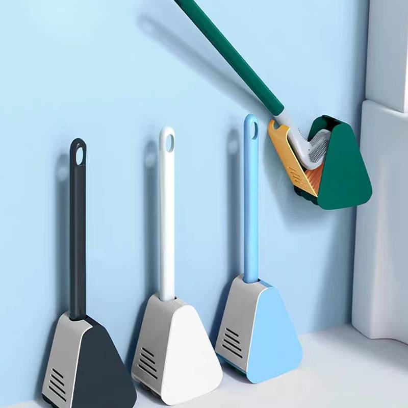 Scopino WC | Scopino per Bagno con Testa Flessibile per Pulizia Profonda 3